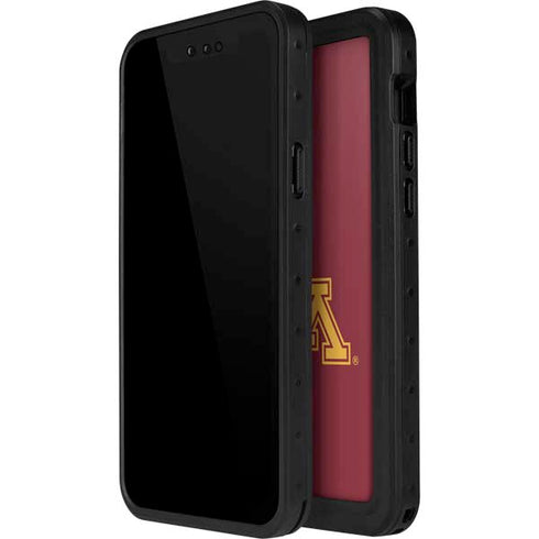 University of Minnesota M Logo iPhone 15 Plus Waterproof Case